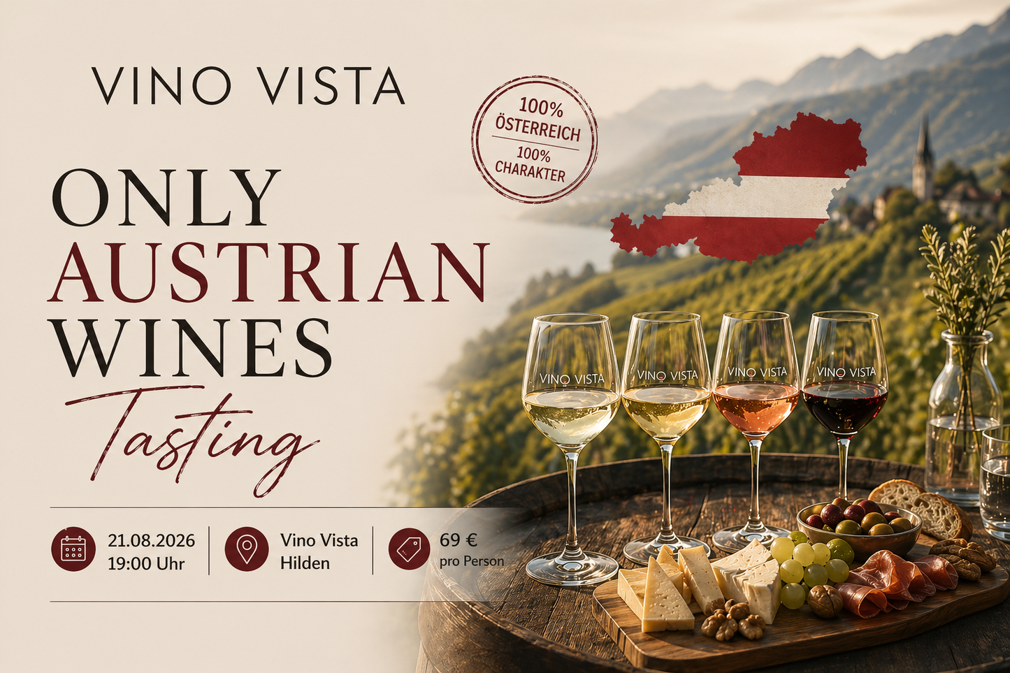 21.08.26 - Only Austrian Wines - Tasting