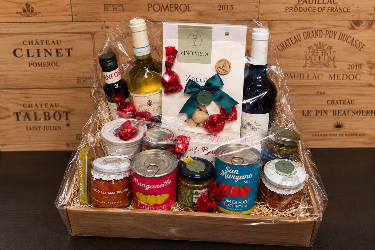 Italienischer Genusskorb – Perfekt zum Verschenken