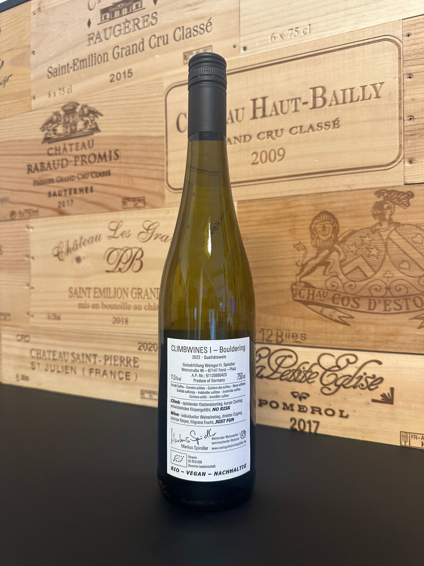 Weingut H. Spindler Climbwines I - Bouldering 2022