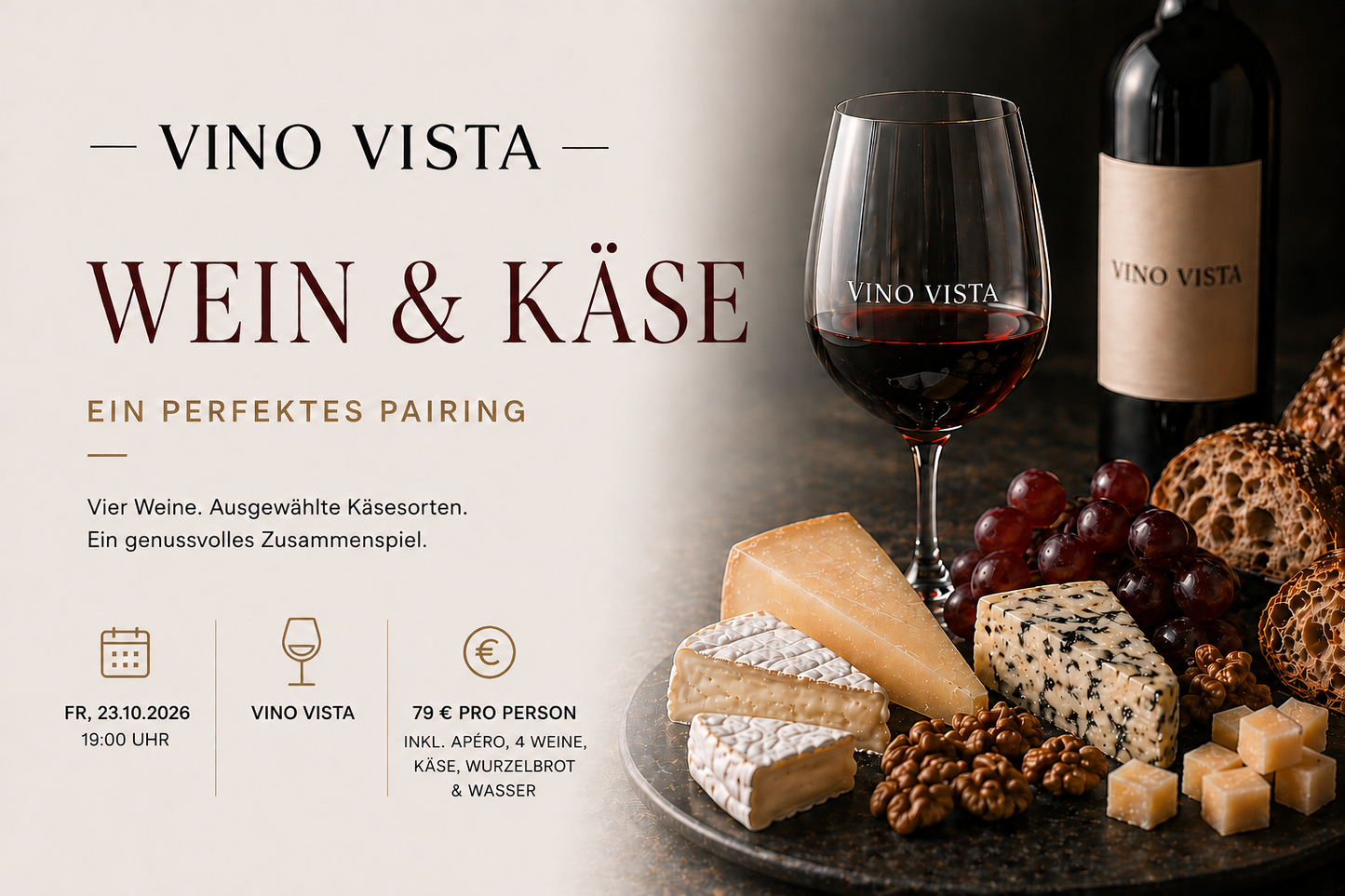 23.10.26 - Wein & Käse – ein perfektes Pairing (KI-generiert)