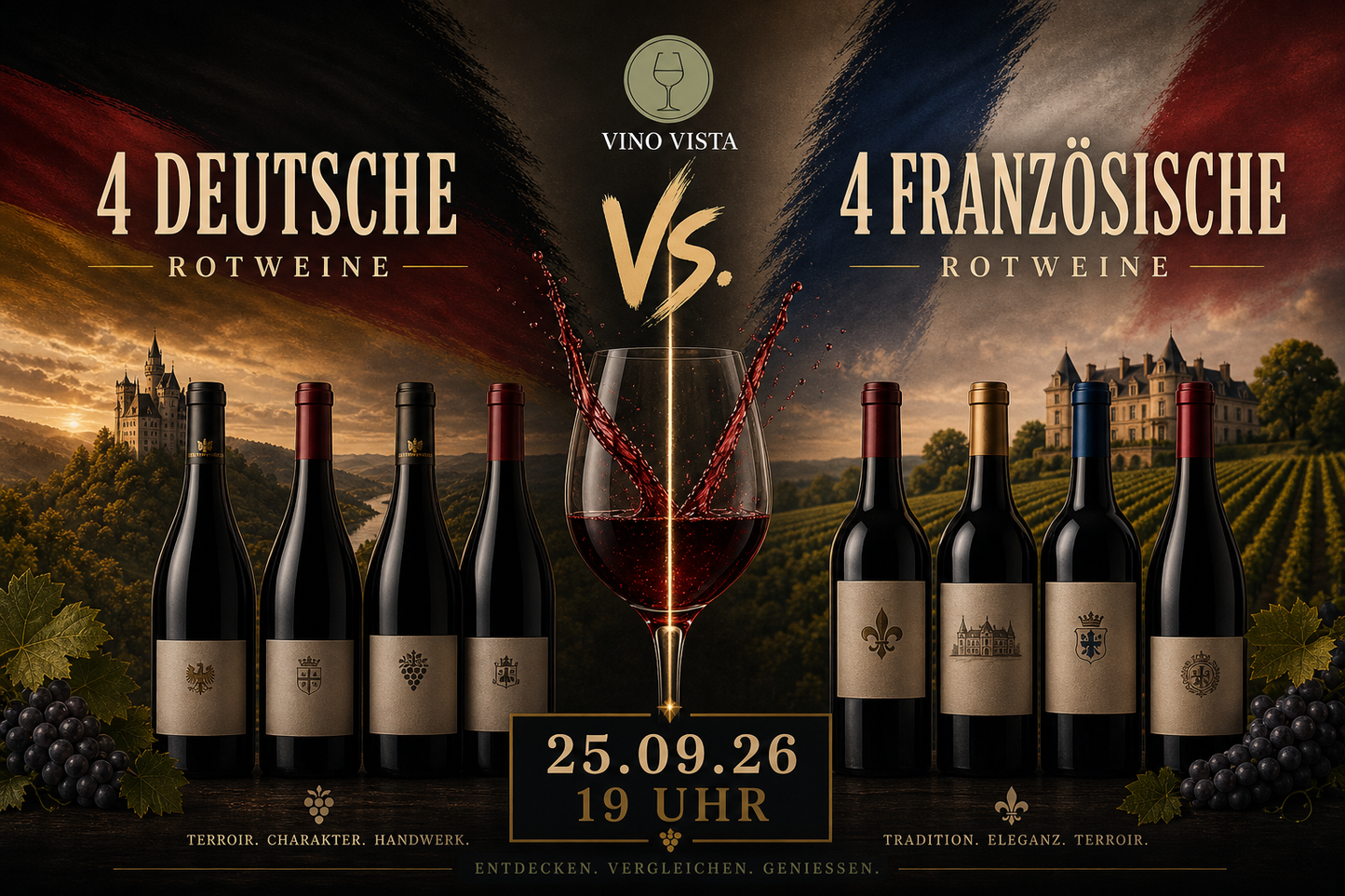 25.09.26 - Pinot vs. Spätburgunder Weinverkostung