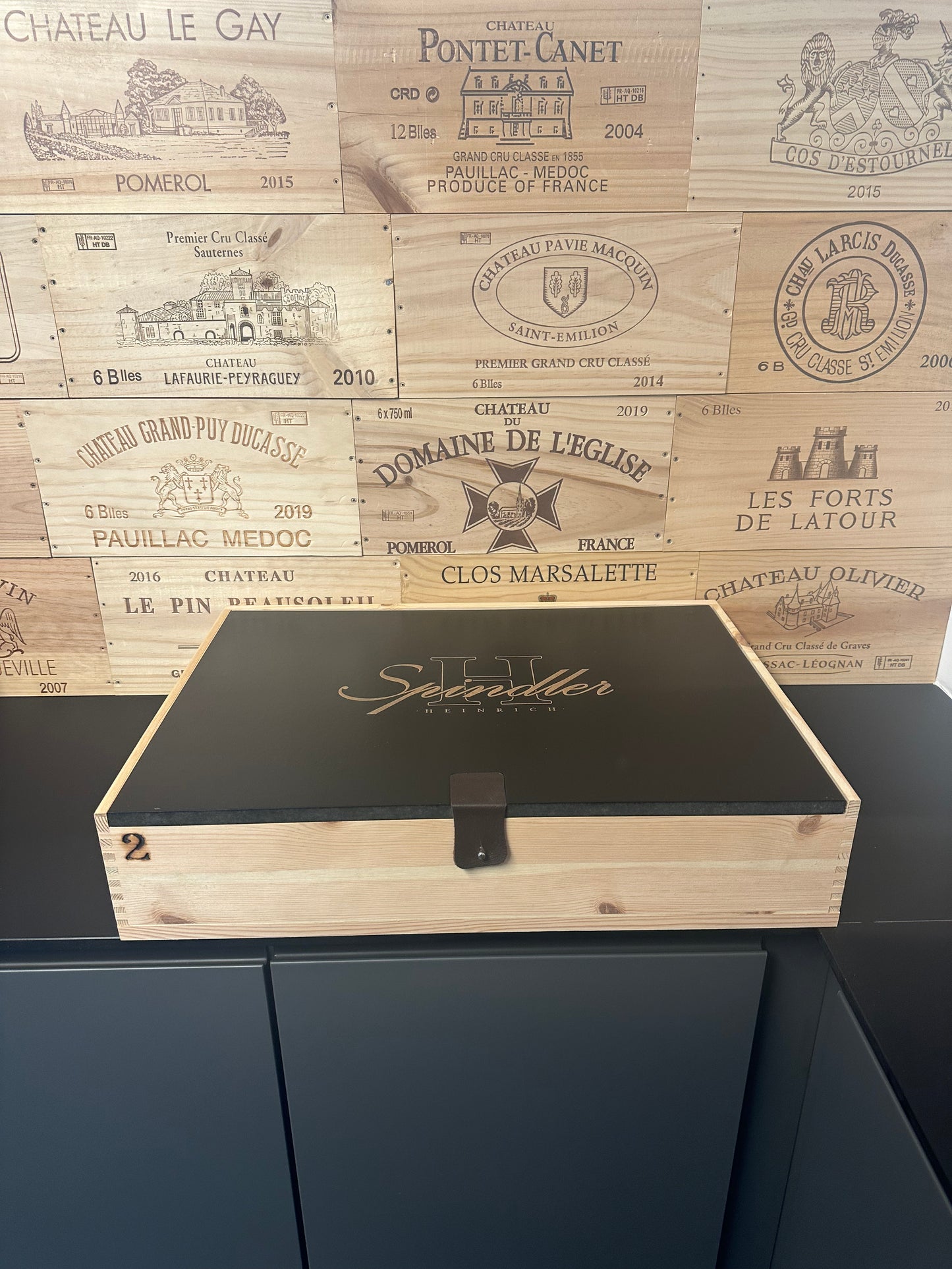 400 Jahre Weingut Spindler – Jubiläumskiste Nr. 186/200 OHK